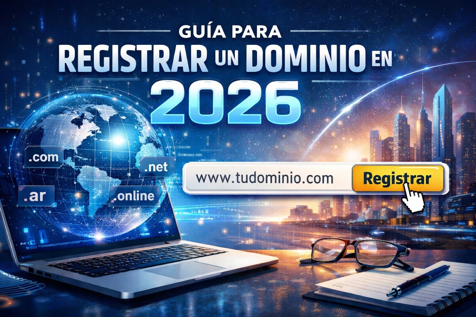 Guía Definitiva para Registrar un Dominio en 2026: Todo lo que Necesitas Saber