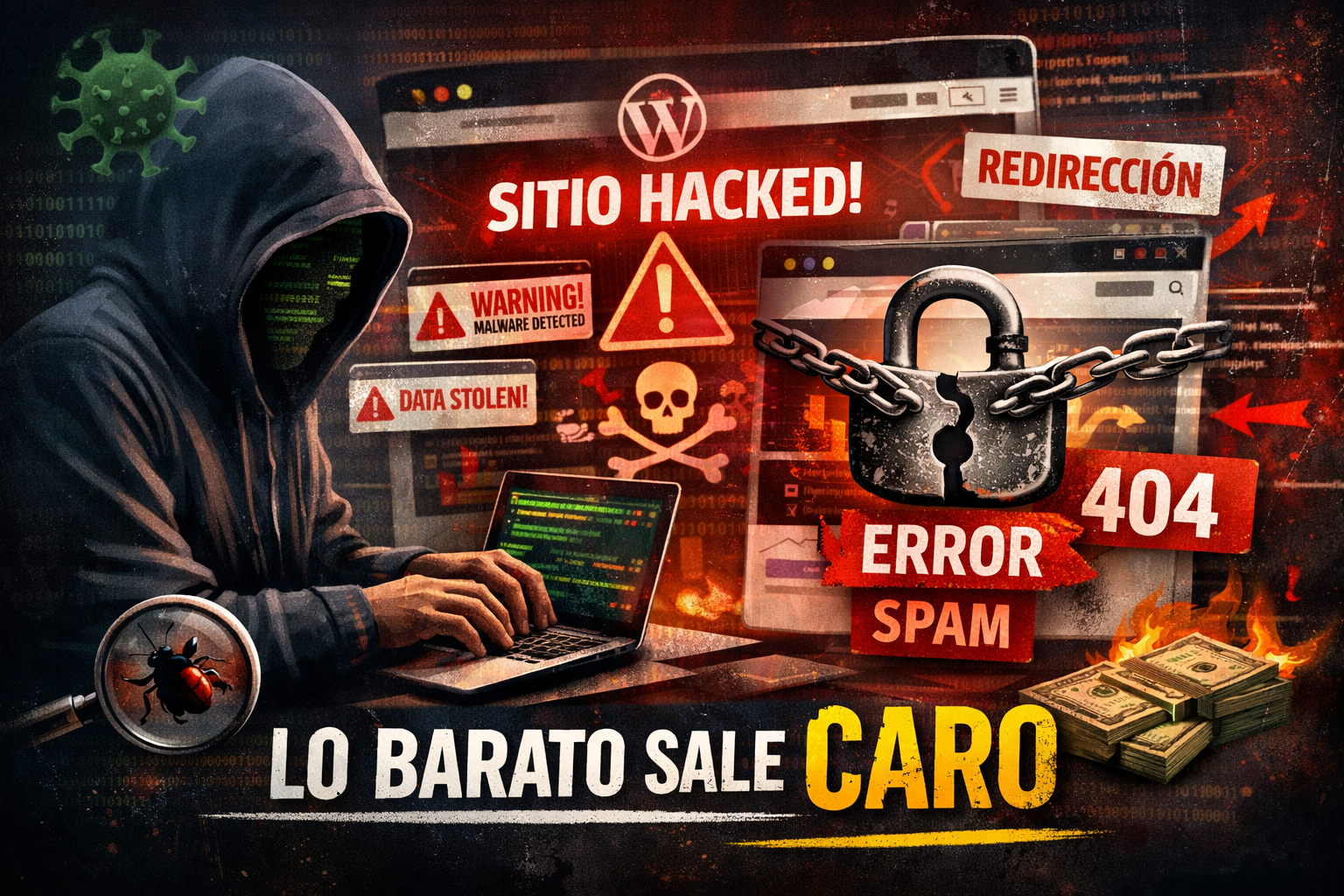 Los peligros de usar plugins nulled en WordPress y por qué pueden destruir tu sitio web